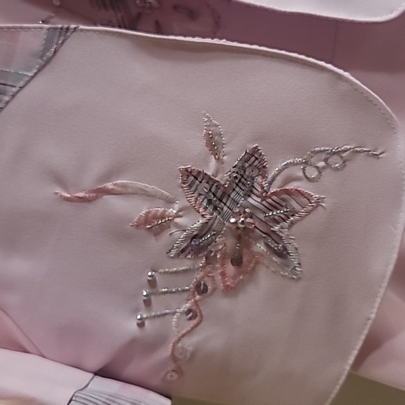 Vintage Custom Pageant Dress with Removable Vest - Picture 2 of 8